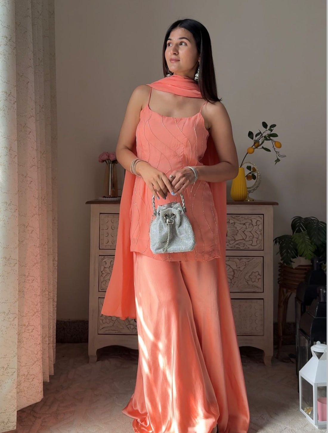 Swati Rathi in Glowria Sharara set