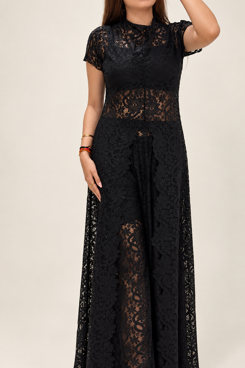 Alora black co-ord set